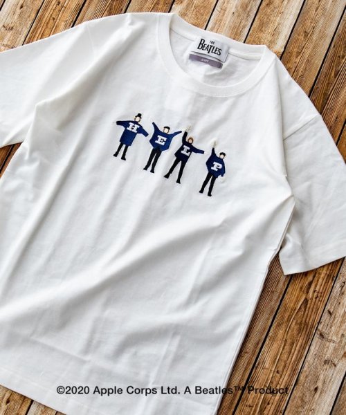 SHIPS MEN(シップス　メン)/SHIPS: THE BEATLES エンブロイダリー Tシャツ/img53