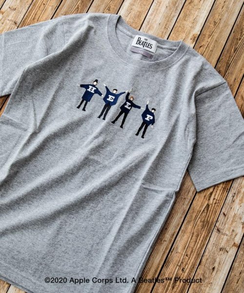 SHIPS MEN(シップス　メン)/SHIPS: THE BEATLES エンブロイダリー Tシャツ/img55