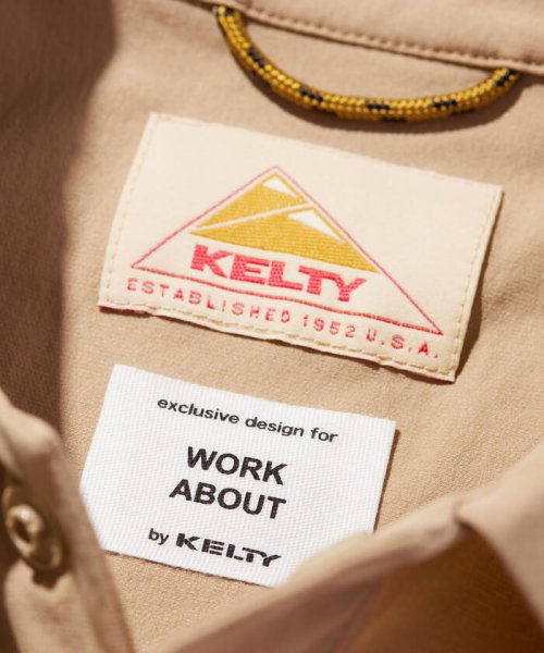 WORK ABOUT(WORK ABOUT)/【KELTY/ケルティ】WORK ABOUT 別注 ナイロンストレッチシャツ/img30