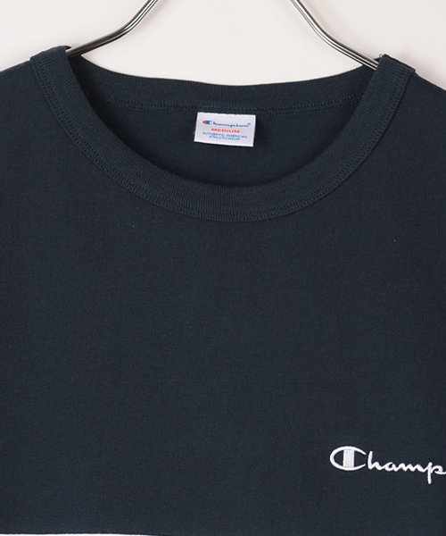 CHAMPION(チャンピオン)/【Champion】 チャンピオン キャンパス キリカエ 半袖 Tシャツ/img02
