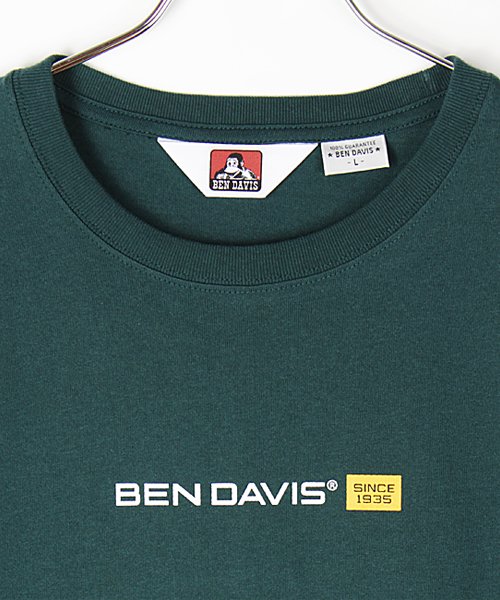 BEN DAVIS(BEN DAVIS)/【BEN DAVIS】 ベンデイビス ブランドバナーバックプリント半袖Tシャツ/img04