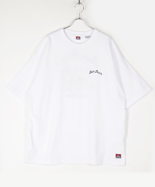 BEN DAVIS(BEN DAVIS)/【BEN DAVIS】 ベンデイビス ルードエンブレムバックプリント ビッグシルエット半袖Tシャツ/img02