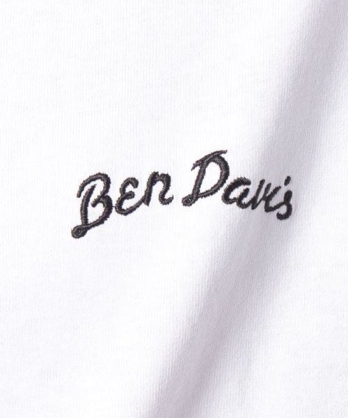 BEN DAVIS(BEN DAVIS)/【BEN DAVIS】 ベンデイビス ルードエンブレムバックプリント ビッグシルエット半袖Tシャツ/img13