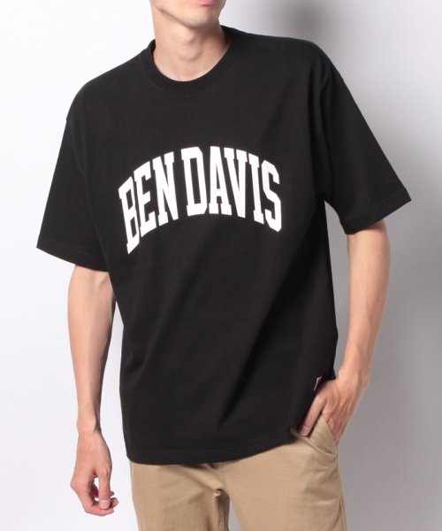BEN DAVIS(BEN DAVIS)/【BEN DAVIS】 ベンデイビス カレッジロゴ バックプリント ビッグシルエットTシャツ/img13