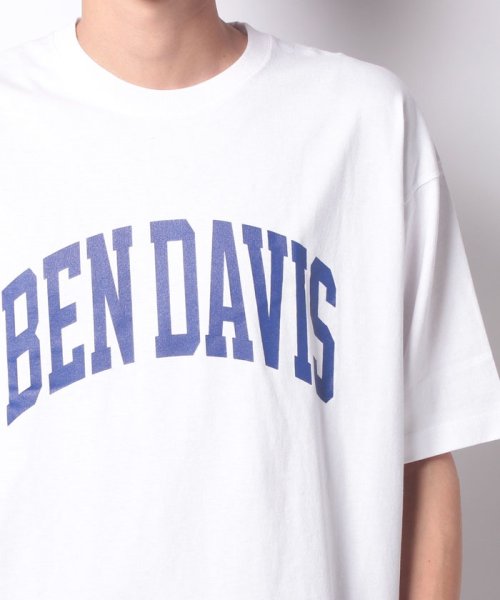 BEN DAVIS(BEN DAVIS)/【BEN DAVIS】 ベンデイビス カレッジロゴ バックプリント ビッグシルエットTシャツ/img09