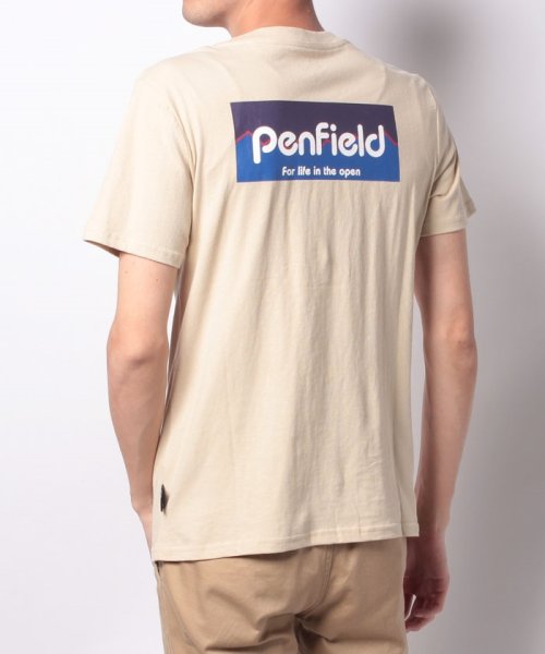PENFIELD(PENFIELD)/【PENFIELD】 ペンフィールド バックプリントスクエアロゴ半袖Tシャツ/img14