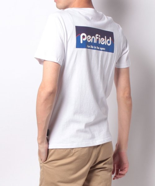 PENFIELD(PENFIELD)/【PENFIELD】 ペンフィールド バックプリントスクエアロゴ半袖Tシャツ/img15