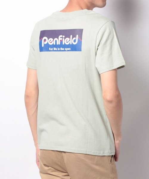 PENFIELD(PENFIELD)/【PENFIELD】 ペンフィールド バックプリントスクエアロゴ半袖Tシャツ/img16