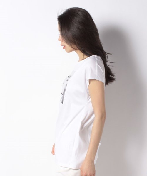 MISS J(ミス　ジェイ)/【洗える】アリオリティスムース プリントTシャツ/img01