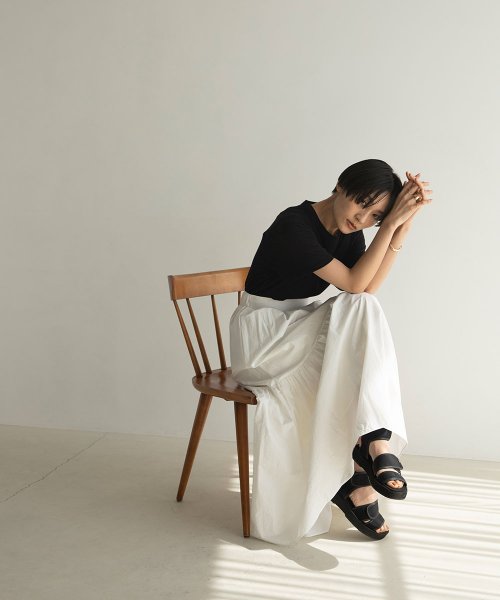 marjour(マージュール)/MONOTONE TIERED SKIRT/img04