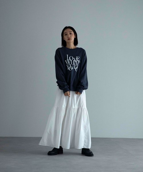 marjour(マージュール)/MONOTONE TIERED SKIRT/img06