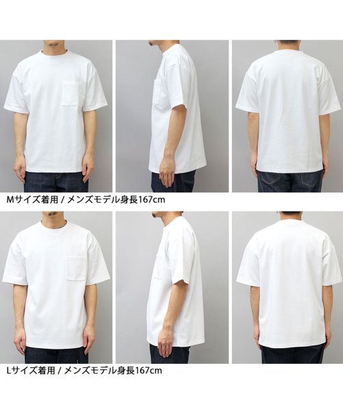 Goodwear(グッドウェア)/【Goodwear/グッドウェア】USAコットンポケット付きTシャツ/吸水速乾/半袖/ビッグシルエット/img07