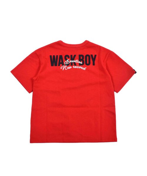 WASK(ワスク)/配色 ポケット ロゴプリント ビッグ 半袖 Tシャツ (100~160cm)/img06