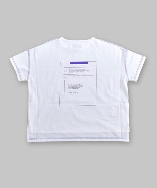 ZIDDY(ジディー)/ロックステッチ カラー ルーズ Tシャツ(130~160cm)/img07