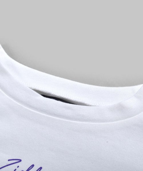ZIDDY(ジディー)/ロックステッチ カラー ルーズ Tシャツ(130~160cm)/img08