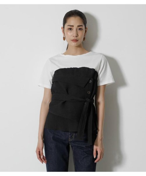 AZUL by moussy(アズールバイマウジー)/【TVドラマ着用】BOTTON COMBINATION TOP/img13