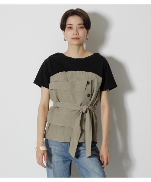 AZUL by moussy(アズールバイマウジー)/【TVドラマ着用】BOTTON COMBINATION TOP/img31