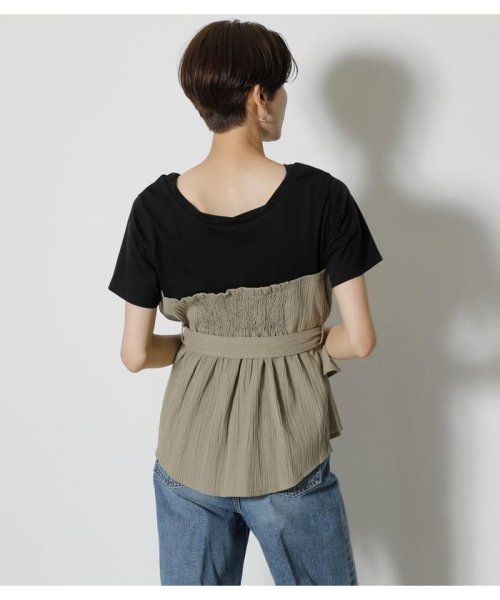 AZUL by moussy(アズールバイマウジー)/【TVドラマ着用】BOTTON COMBINATION TOP/img33