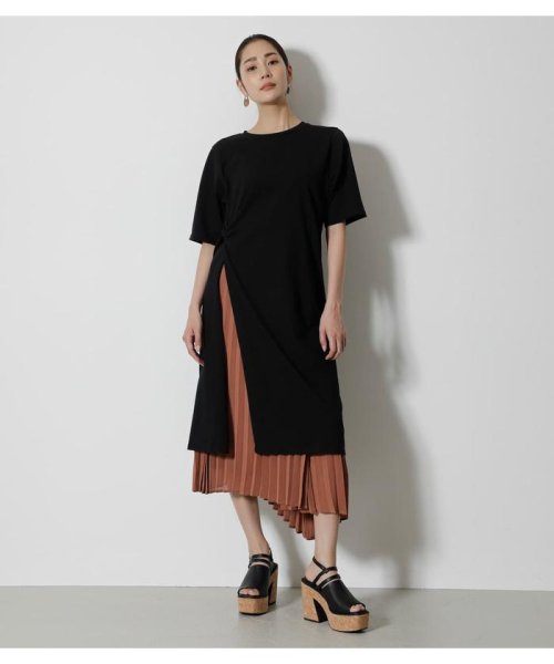 AZUL by moussy(アズールバイマウジー)/IRREGULAR HEM PLEATS SKIRT/img11