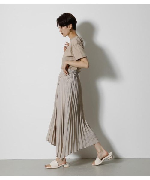 AZUL by moussy(アズールバイマウジー)/IRREGULAR HEM PLEATS SKIRT/img20