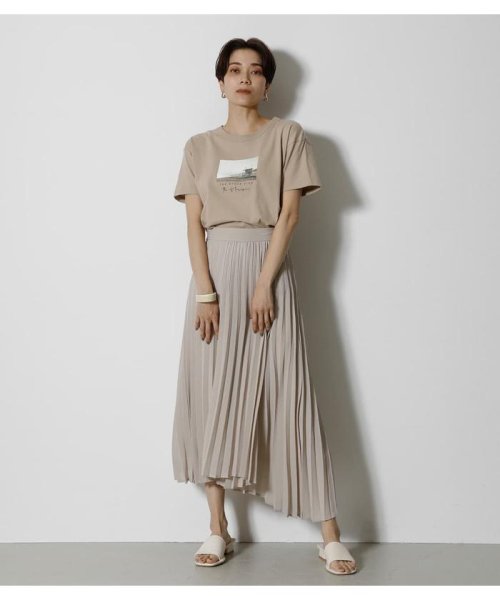 AZUL by moussy(アズールバイマウジー)/IRREGULAR HEM PLEATS SKIRT/img21