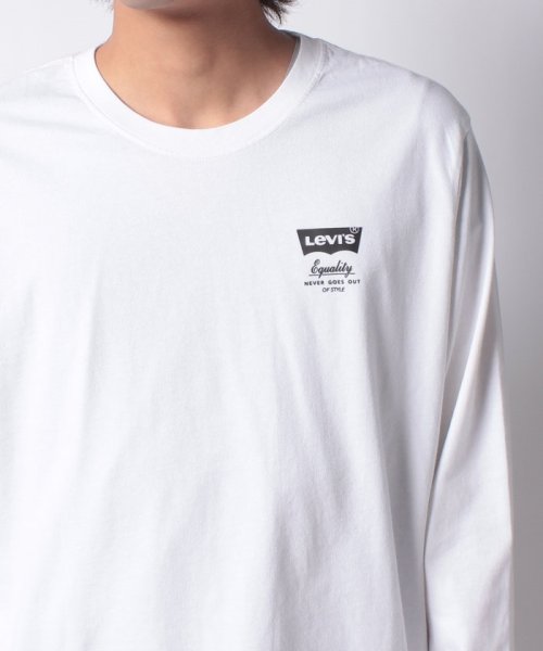LEVI’S OUTLET(リーバイスアウトレット)/RELAXED LS GRAPHIC TEE SSNL HM LS2 WHITE/img04