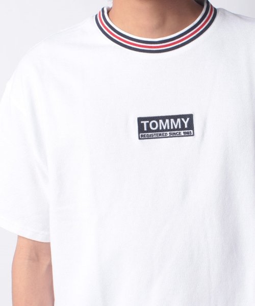 TOMMY JEANS(トミージーンズ)/コットンピケロゴTシャツ/img03