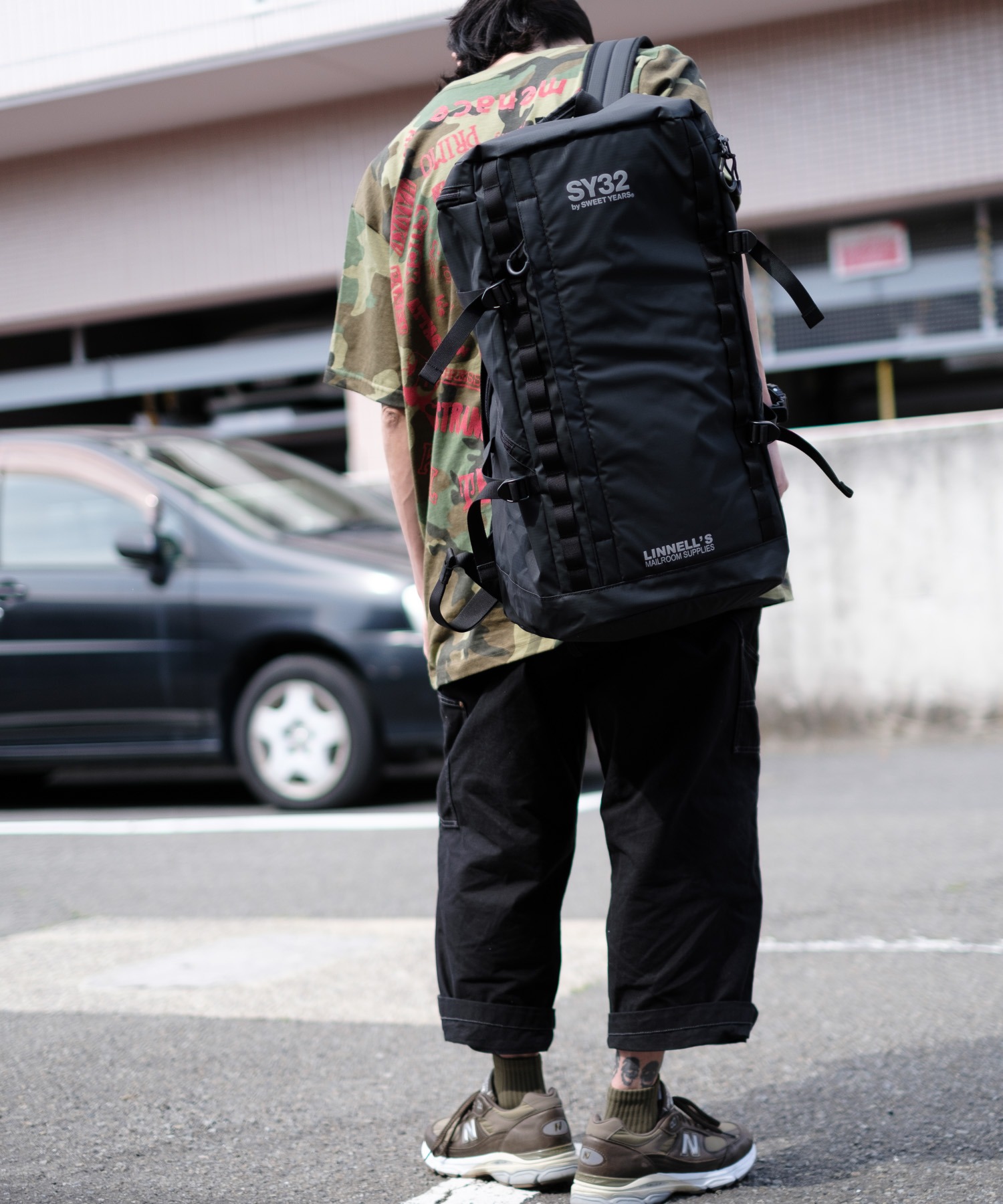 SY32 by SWEET YEARS】BIG LOGO BACKPACK elearning.gov.mr