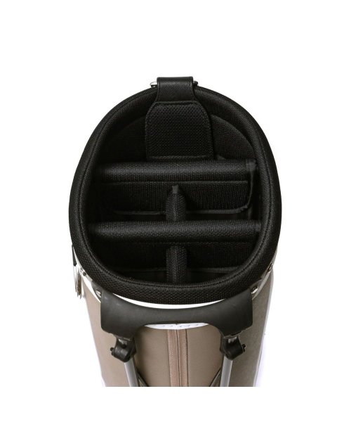 ペッレモルビダ キャディバッグ PELLE MORBIDA GOLF ゴルフ スタンド 9型 47インチ スタンド キャディーバッグ PG001 スタンド ジップポケット ×1