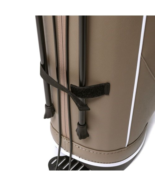 ペッレモルビダ キャディバッグ PELLE MORBIDA GOLF ゴルフ スタンド 9型 47インチ スタンド キャディーバッグ PG001 スタンド ジップポケット ×1