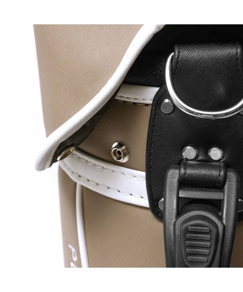 ペッレモルビダ キャディバッグ PELLE MORBIDA GOLF ゴルフ スタンド 9型 47インチ スタンド キャディーバッグ PG001 スタンド ジップポケット ×1