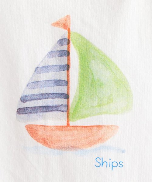 SHIPS KIDS(シップスキッズ)/SHIPS KIDS:ウォーターカラー プリント TEE(80～90cm)/img07