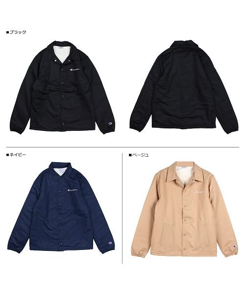 CHAMPION(チャンピオン)/チャンピオン Champion ジャケット アウター メンズ コーチジャケット COACH JACKET ACTION STYLE C3－L610 ブラック ネ/img03