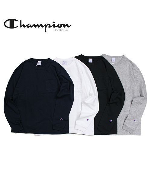 CHAMPION(チャンピオン)/チャンピオン Champion Tシャツ 長袖 メンズ レディース LONG SLEEVE T－SHIRT ブラック ホワイト グレー ネイビー 黒 白 C5－/img03