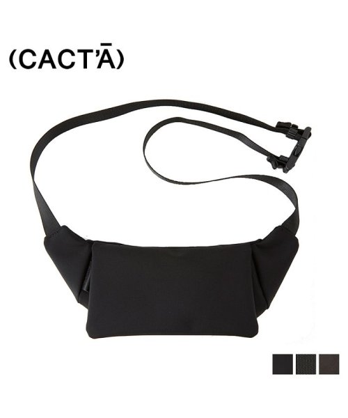 (CACT'A)(カクタ)/カクタ CACTA バッグ ショルダーバッグ ウエストバッグ メンズ レディース COLON TRAVELERS FUNNYBAG ブラック グレー 黒 100/img02