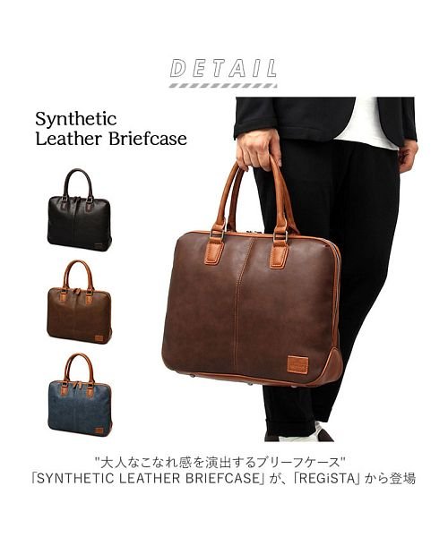 BACKYARD FAMILY(バックヤードファミリー)/SYNTHETIC LEATHER BRIEFCASE/img02