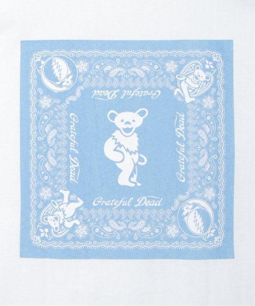 VENCE　EXCHANGE(ヴァンス　エクスチェンジ)/【お昼の人気番組紹介商品】Grateful Dead バンダナプリントT/img01