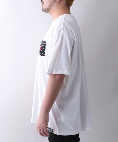 MARUKAWA(大きいサイズのマルカワ)/【OUTDOOR PRODUCTS】アウトドアプロダクツ 大きいサイズ ペイズリー ポケット 付き 半袖Tシャツ/img03