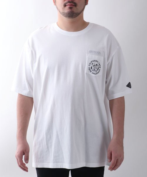 MARUKAWA(大きいサイズのマルカワ)/【OUTDOOR PRODUCTS】アウトドアプロダクツ 大きいサイズ ロゴ 刺繍 半袖 ポケット Tシャツ メンズ カジュアル /img01