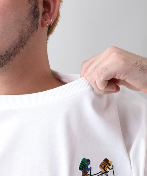 MARUKAWA(大きいサイズのマルカワ)/【OUTDOOR PRODUCTS】アウトドアプロダクツ 大きいサイズ ロゴ 刺繍 半袖 Tシャツ/img06