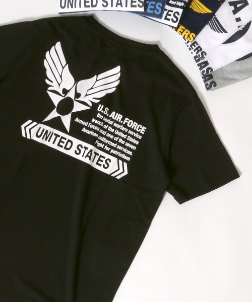 MARUKAWA(マルカワ)/U.S.A.F. ユーエスエアフォース ミリタリープリントTシャツ 半袖/img05
