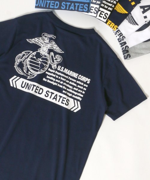 MARUKAWA(マルカワ)/U.S.A.F. ユーエスエアフォース ミリタリープリントTシャツ 半袖/img08