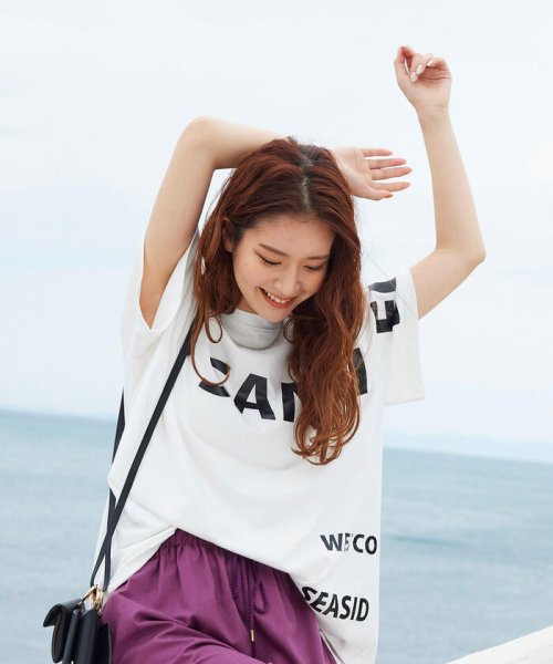 VICKY(ビッキー)/【追加生産】カットゥンロゴTシャツ《手洗い可能》/img17