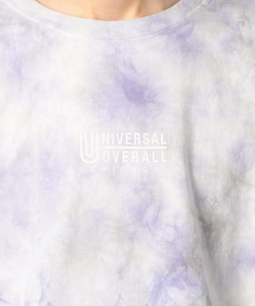 GLOSTER(GLOSTER)/【UNIVERSAL OVERALL/ユニバーサル オーバーオール】TYDYE LOGO TEE　タイダイ ロゴTシャツ #U2123234/img09