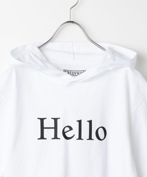 FREDYMAC(フレディマック)/Hello Goodbye フーディーTシャツ/img02