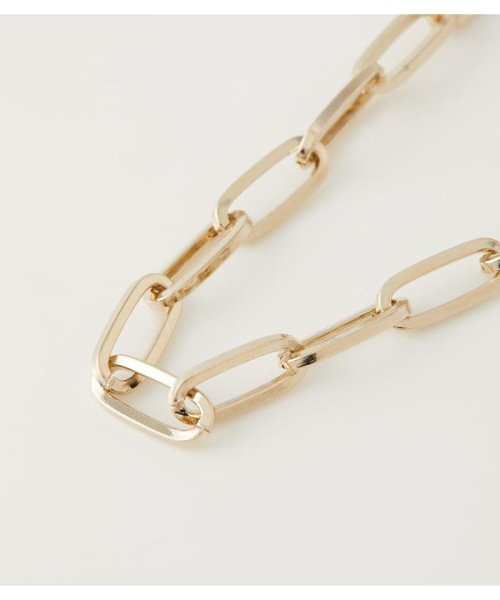 AZUL by moussy(アズールバイマウジー)/WIDE CHAIN DOUBLE NECKLACE/img03