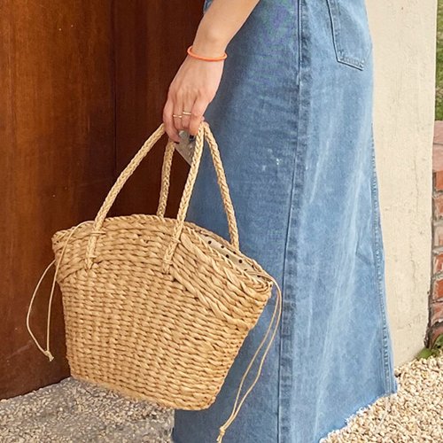 セール かごバッグ トートバッグ 手提げ 可愛い ミニミニストア Miniministore Magaseek