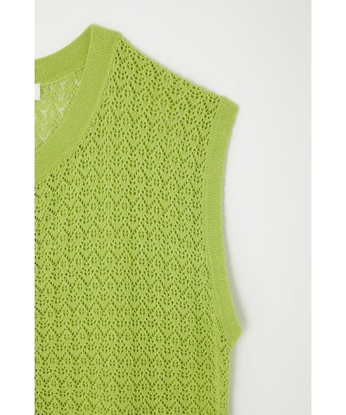 moussy(マウジー)/CROCHET LIKE SLEEVELESS トップス/img05