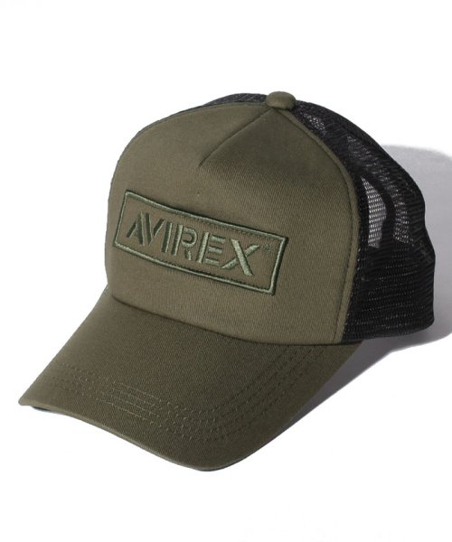 AVIREX(AVIREX)/AX LOGO PATCH MESH CAP/img05