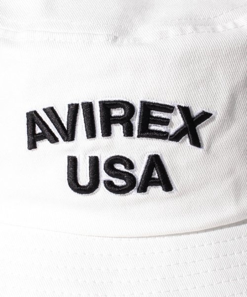 AVIREX(AVIREX)/USA 3D EMB BUCKET HAT/img03